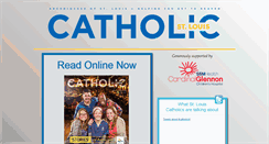 Desktop Screenshot of catholicstlouis.com